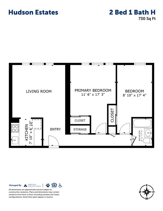 Floorplan - Hudson Estates