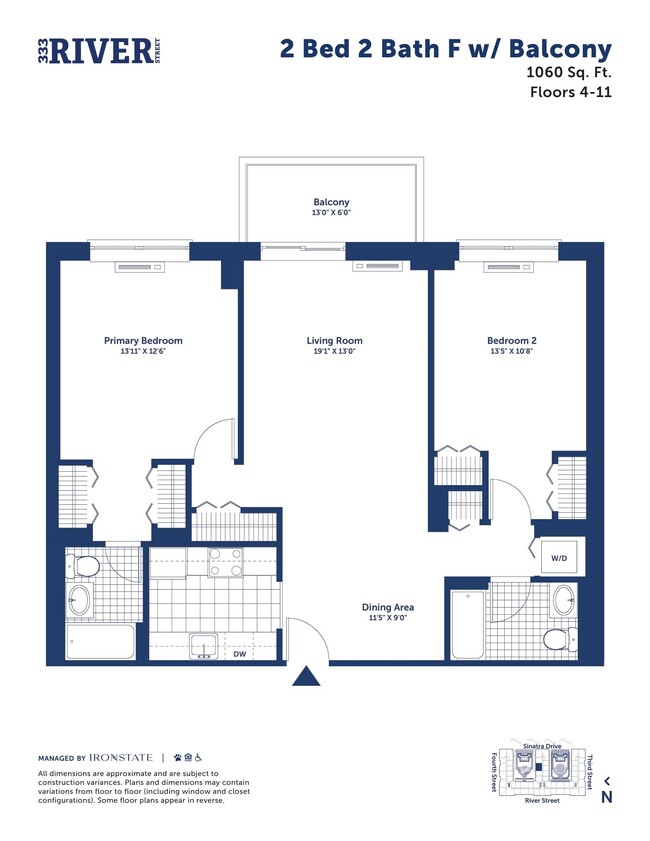 Floorplan - 333 River Street