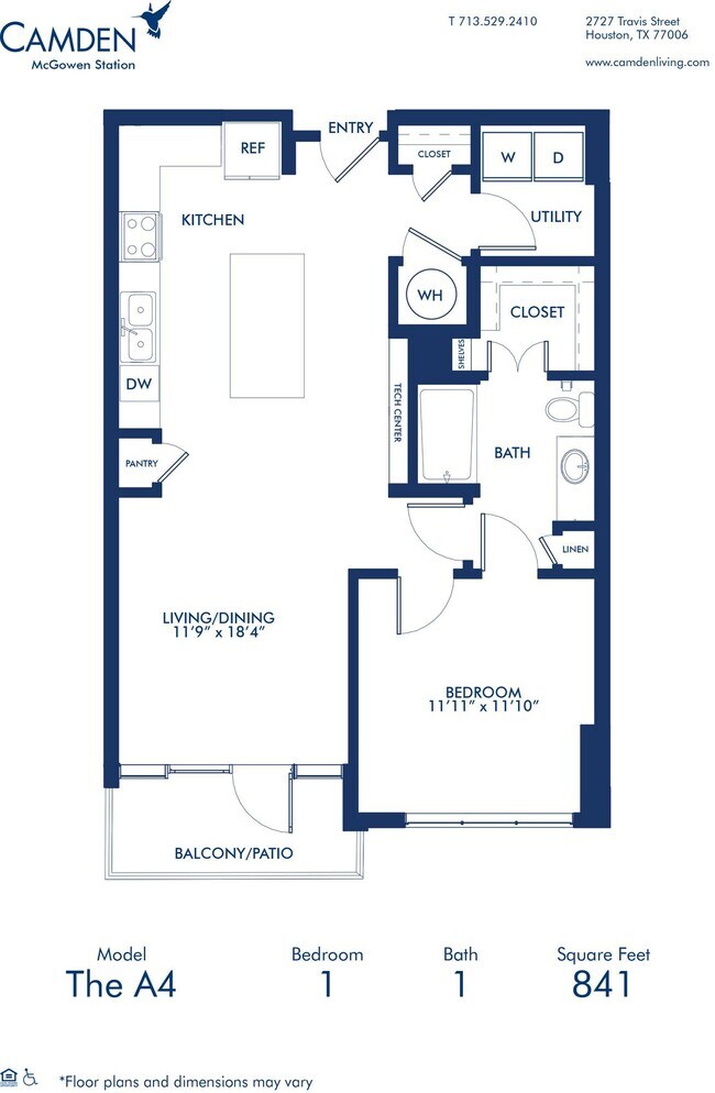 Floorplan - Camden McGowen Station