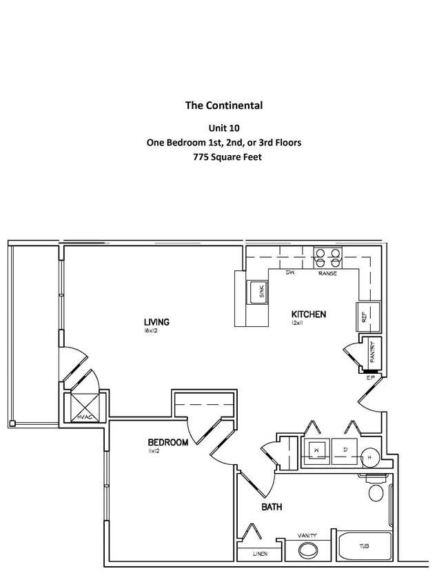 Floorplan - Scotia Manor Luxury Apartments