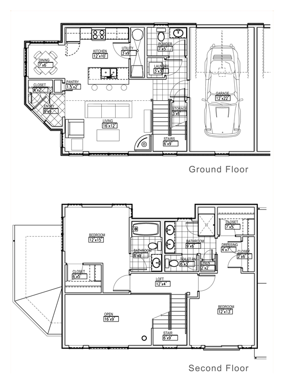 Floorplan - Ironhorse Apartments