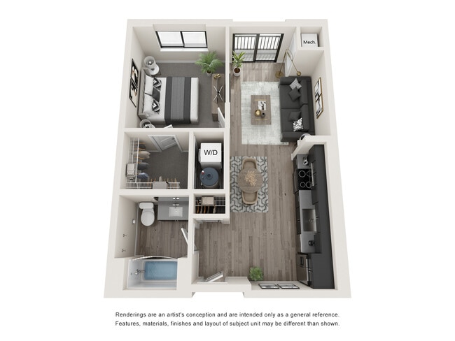 Floorplan - The Abbey Townhomes and Flats