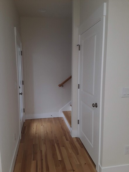 Smaller balcony door to the left. Closet on the right. - 8814 N Edison St