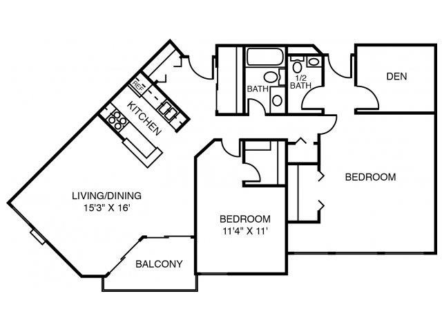 Floorplan - Parkside at Medicine Lake