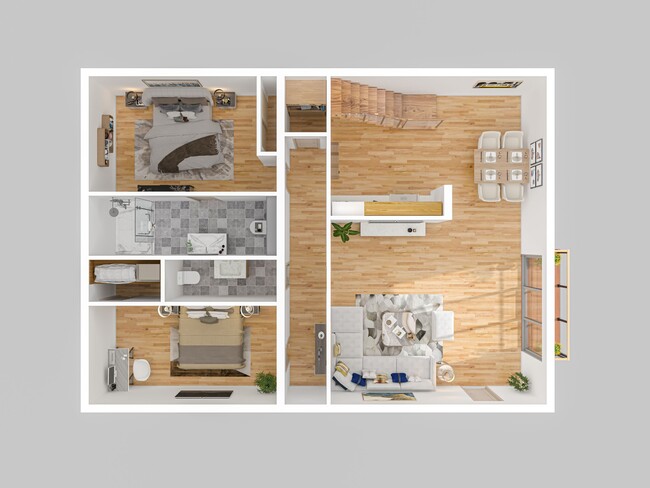 Floorplan - Colima Terrace Apts