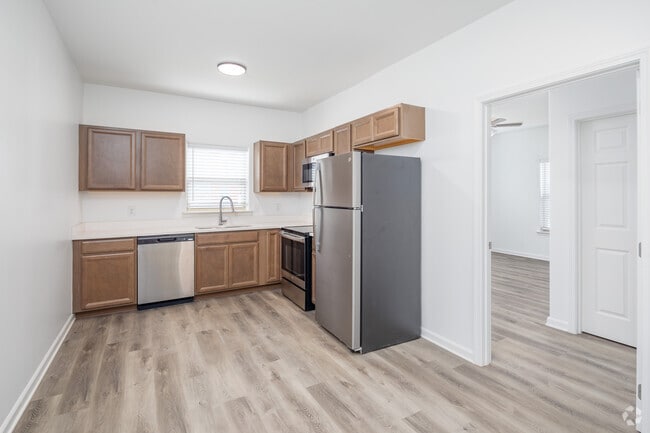 2BR, 2BA - Corner Unit - 1,136SF - Kitchen - College Place