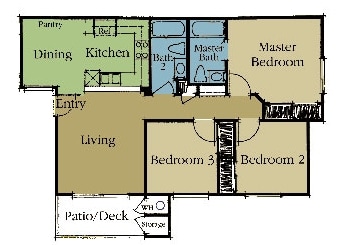 3BR/2BA - Terracina at Morgan Hill