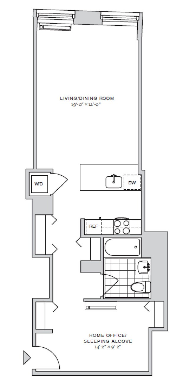 Floorplan - 70 Pine Apartments