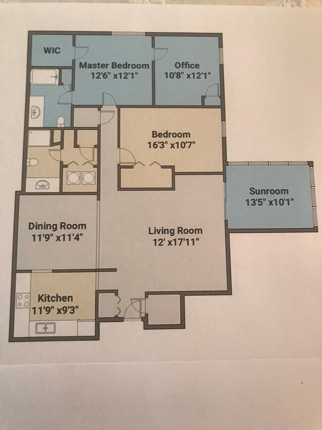 Floor plan - 2102 Stephenson Ave SW