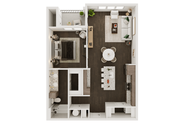 Floorplan - The Elm at River Park