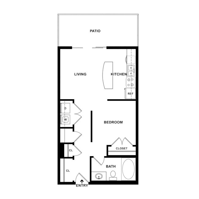 Floorplan - Ashley Square at SouthPark