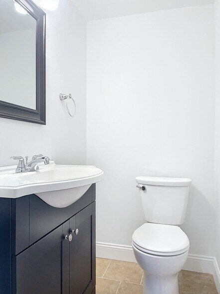 Half Bath in living room - 4 Marlon Pl