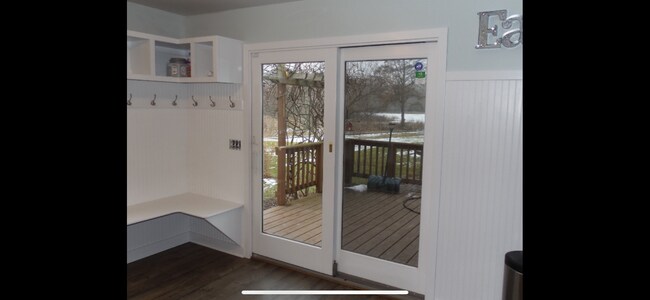 Main level slider to lake - 27030 County Road 653