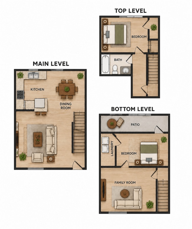 Floorplan - Townhomes at Mountain Ridge