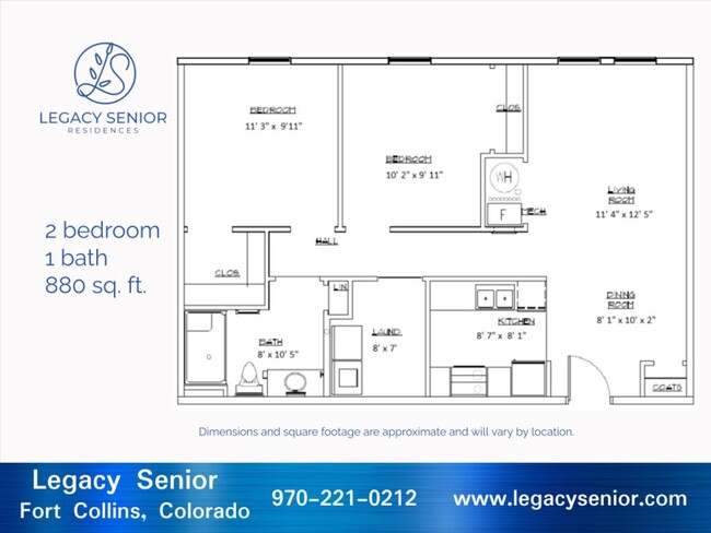 Floorplan - Legacy Fort Collins Senior Residences