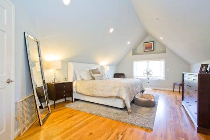 Plenty of room for King bed + desk or workout space. - 1156 N Logan St