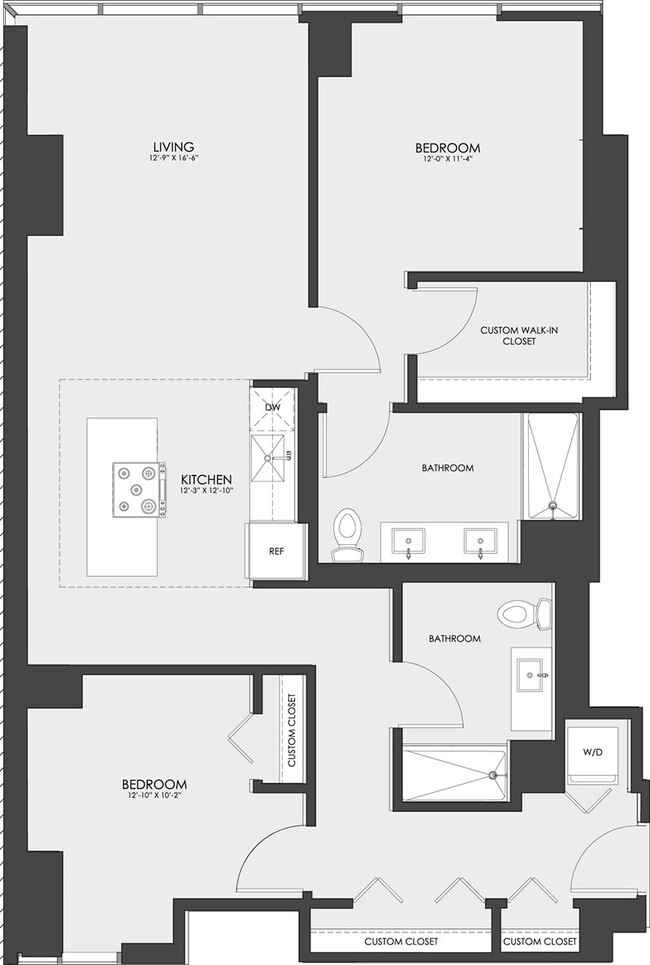 Floorplan - Hubbard 221