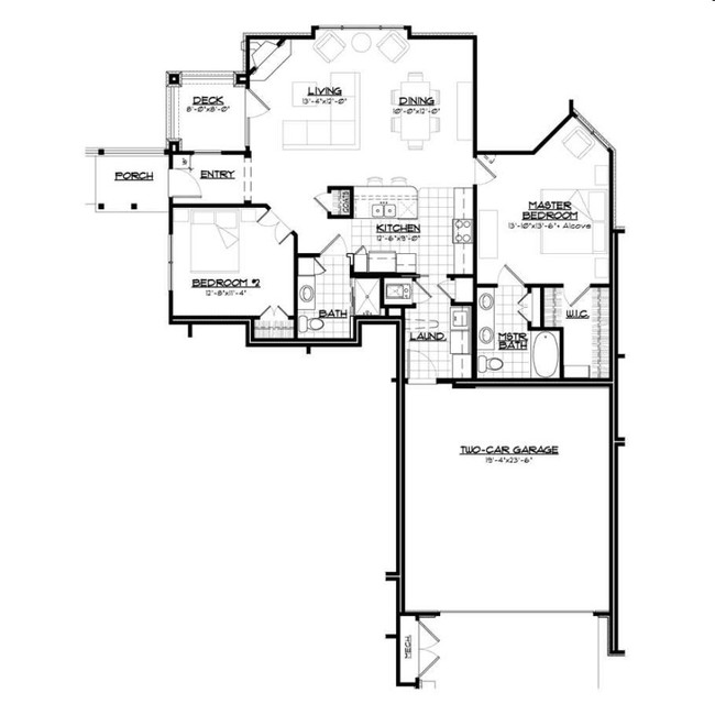 2BR/2BA - Mansions at Canyon Creek