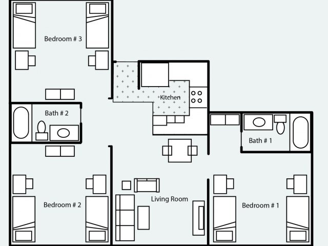 Floorplan - Wolverine Crossing