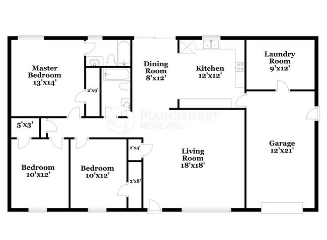 Building Photo - 3 Bedroom Pet-Friendly Home in Riverdale, GA with Main Street Renewal