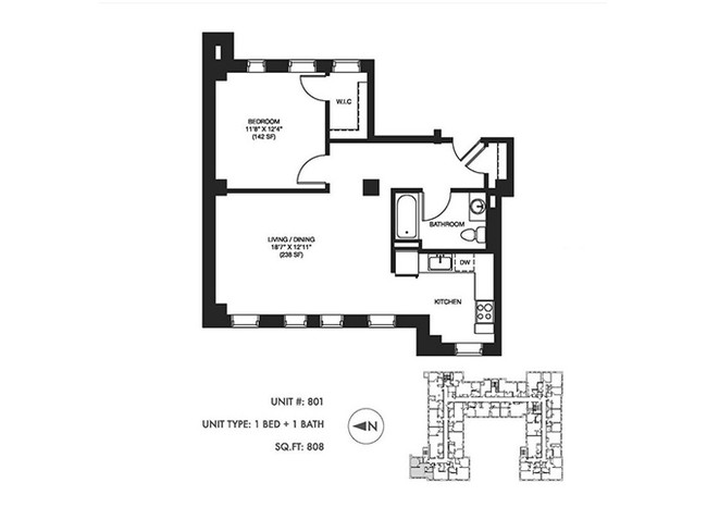 Floorplan - Somerset Place Apartments