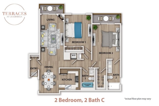 Floorplan - Terraces at La Cienega
