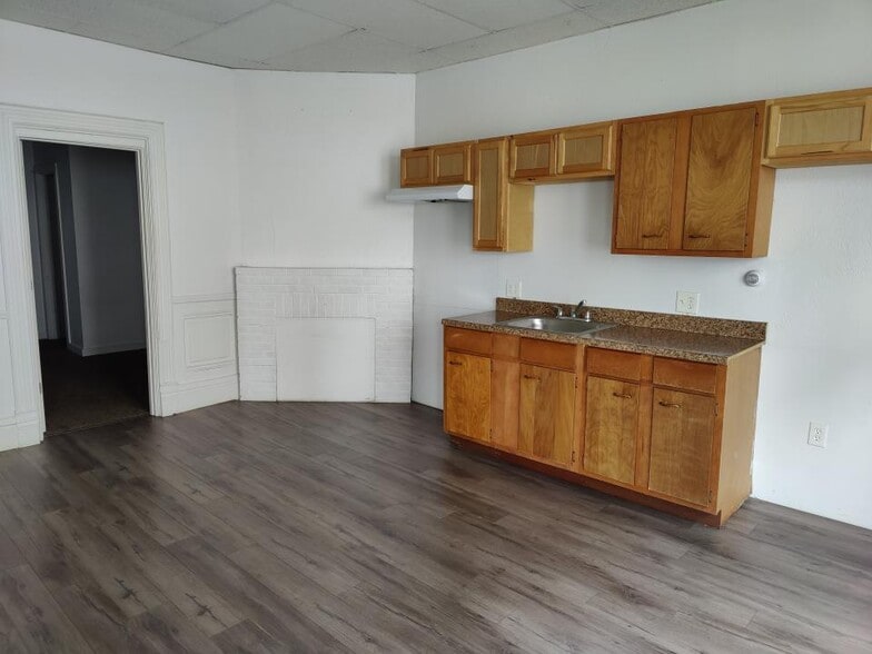 Living room and kitchen - 1335 W 3rd St