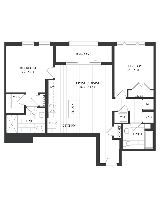 Floorplan - The Barrett at Chevy Chase Lake