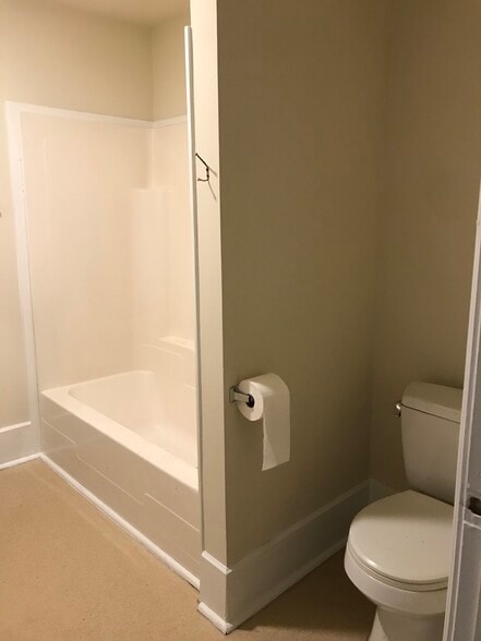 Bathroom tub & toilet - 151 E Allen St