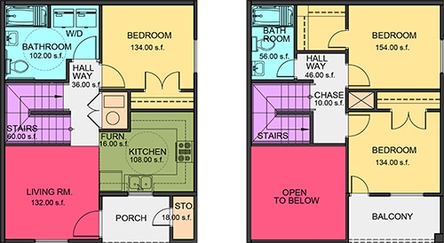 Floorplan - Three Palms Apartments