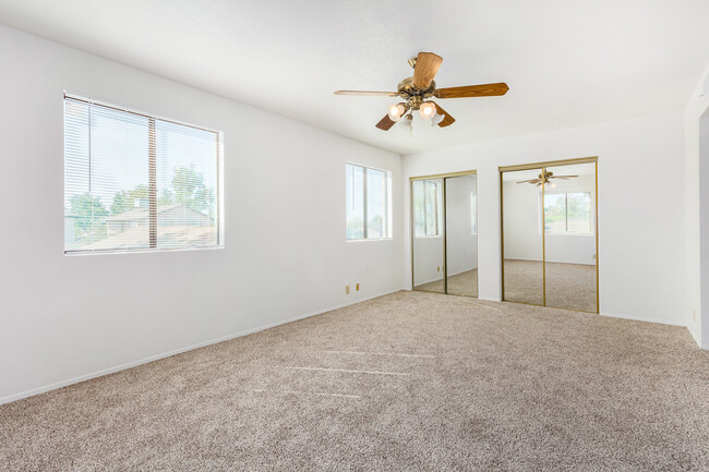 Light & bright upstairs primary with 2 closets - 3748 W Carol Ann Way