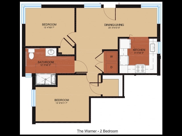The Warner - Forest Park Apartments
