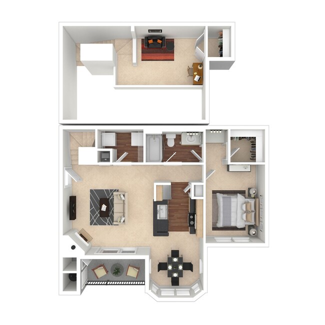 Floorplan - The Elms at Montjoy