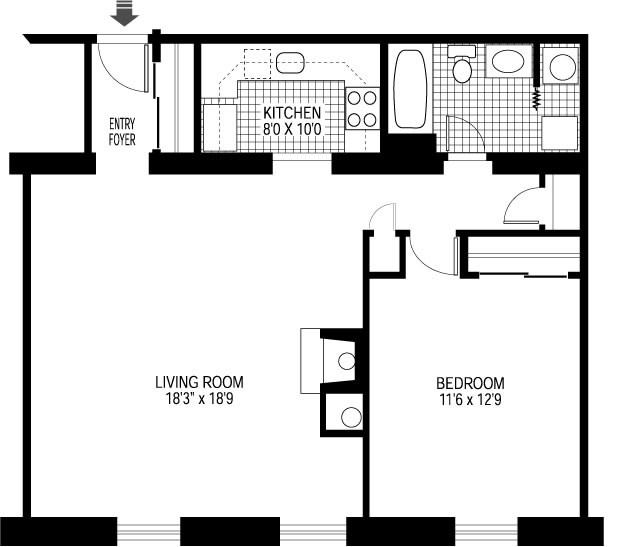 Floorplan - Waterfront II