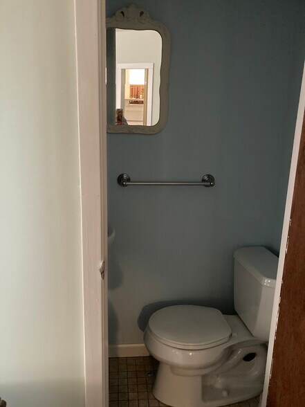 Powder room off great room - 60 Grove St