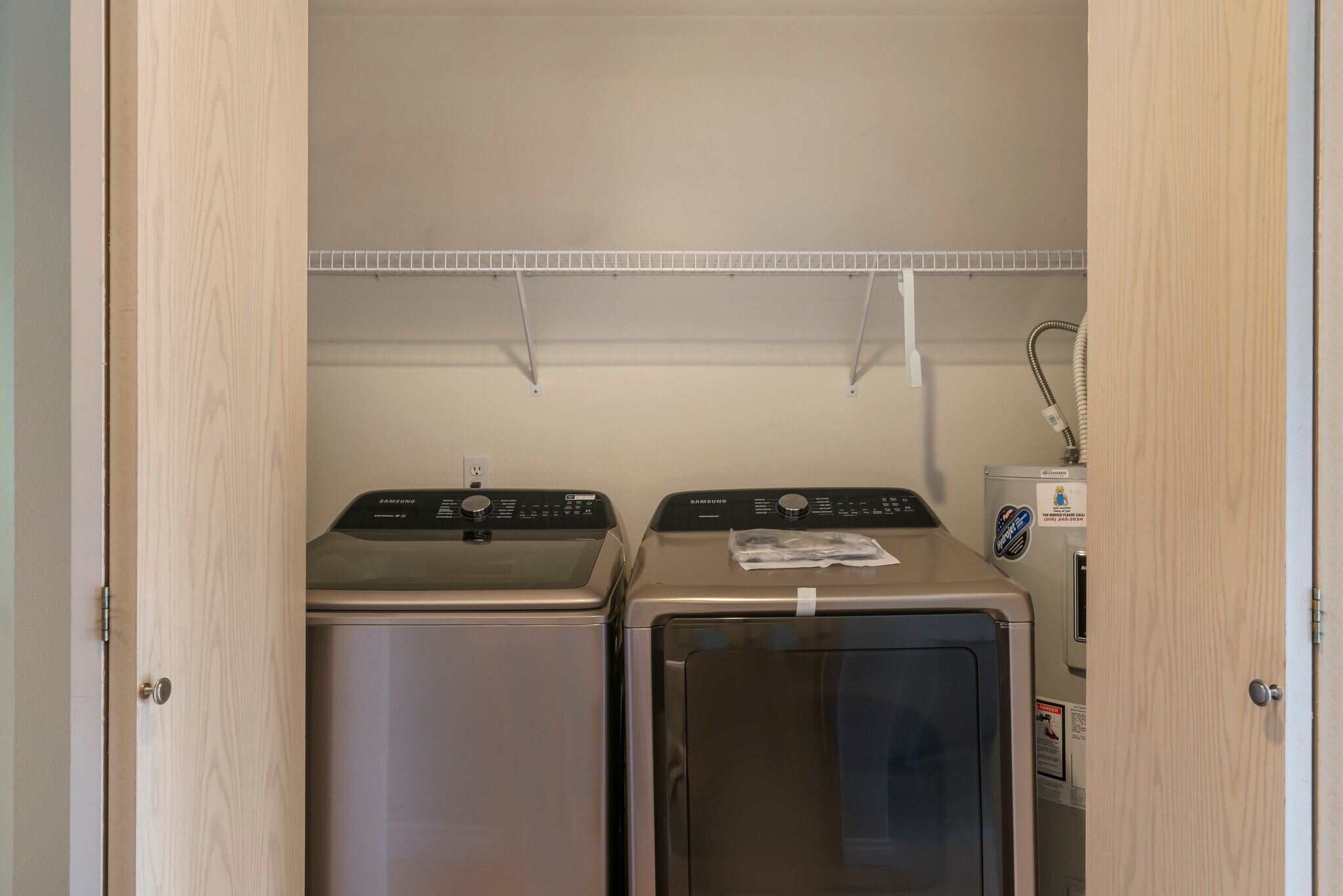 Brand new washer and dryer - 9910 NE 137th St