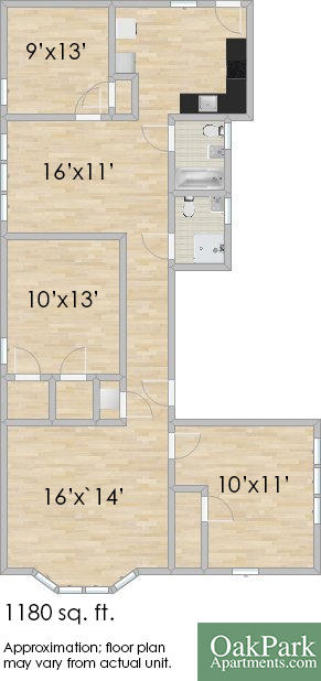 Floorplan - 409-411 S. Taylor Ave. and 101-103 Washing...