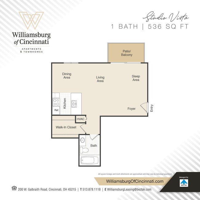 Floorplan - Williamsburg of Cincinnati