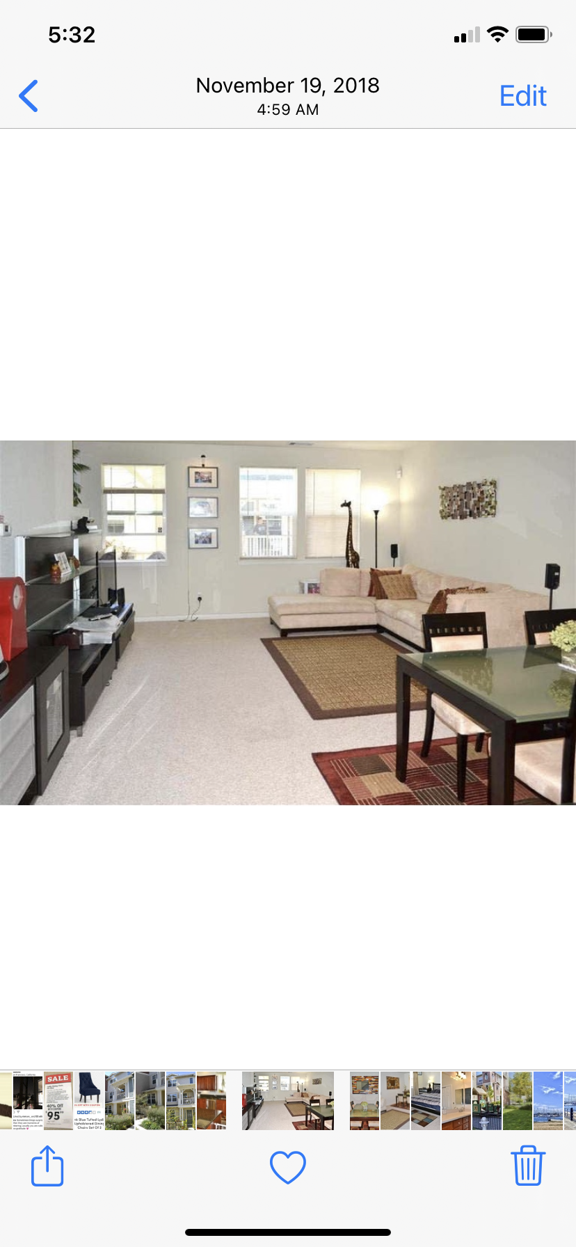 Living room dining area - 1506 Jetty Dr