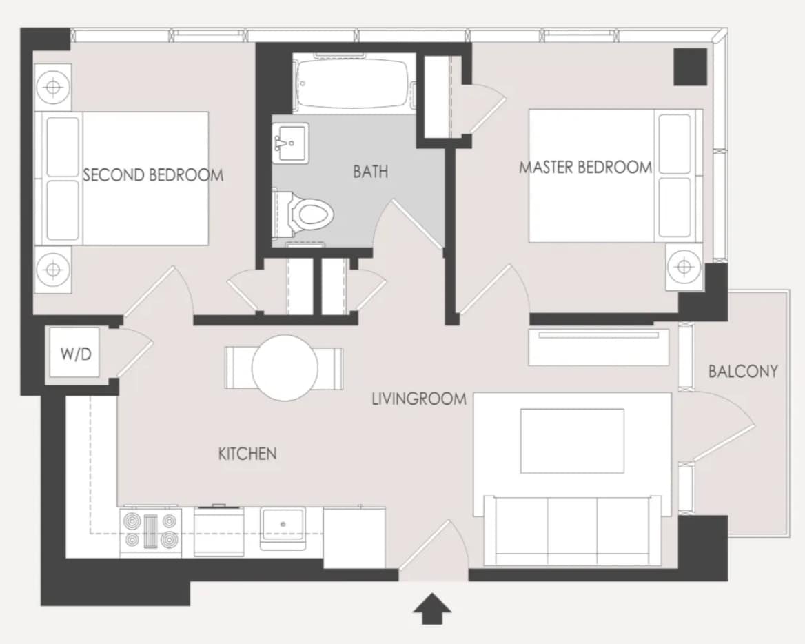 Floor plan - 1158 46th Rd