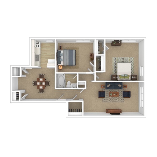 Floorplan - Fairview Arms Apartments