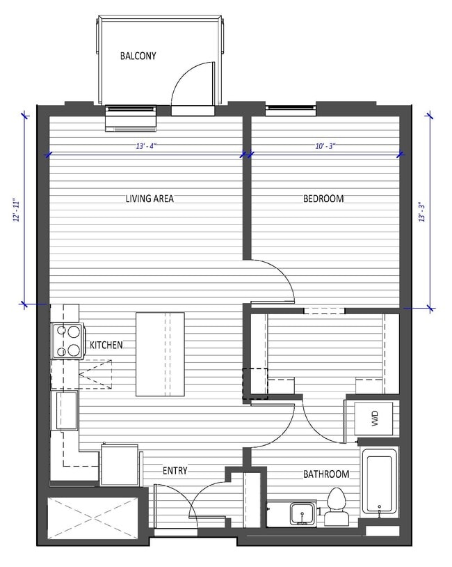 Floorplan - Hyas Point Apartments