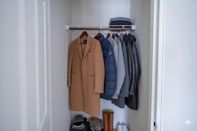 Woodmere 2 Bed Closet - Woodmere Apartments