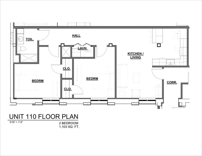 Floorplan - 1010 N Washington Ave