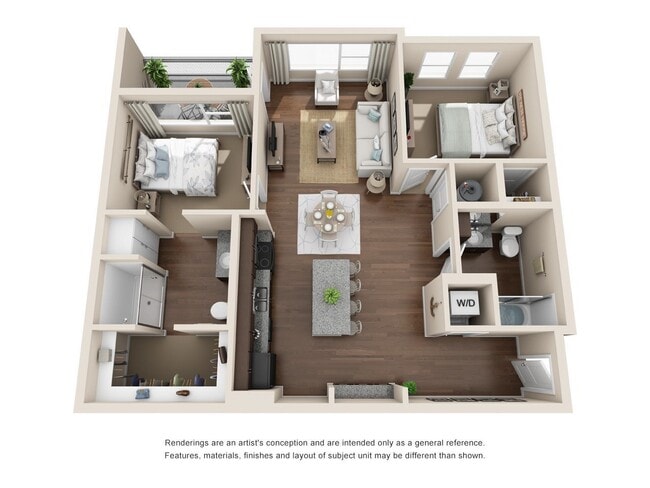 Confluence At Three Springs - River 2 BR, 2 BA - 2 Beds - 2 Baths - 1076 Sq. ft. - Confluence At Three Springs