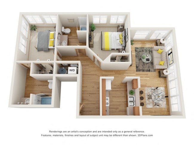 Floorplan - Fairview Village Apartments
