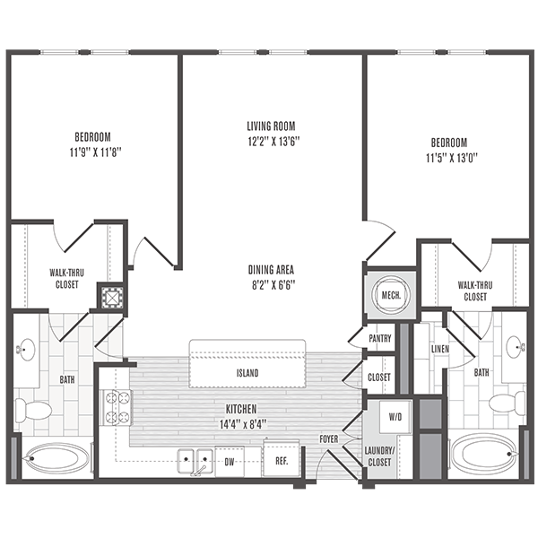 Floorplan - The Tala at Washington Hill