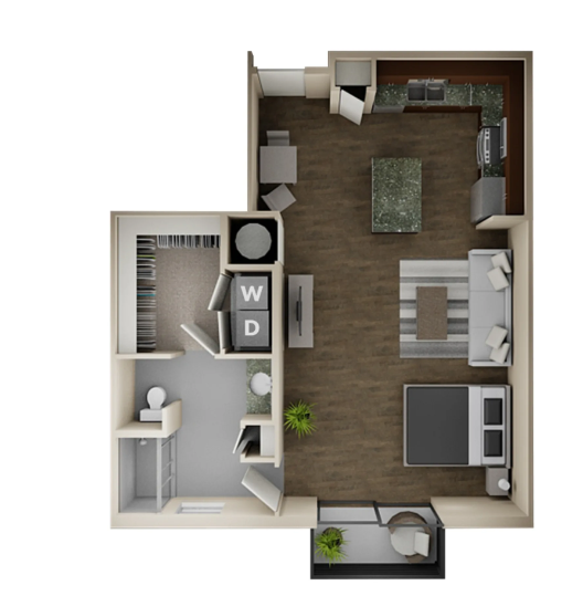 Floorplan - Lofts at City West