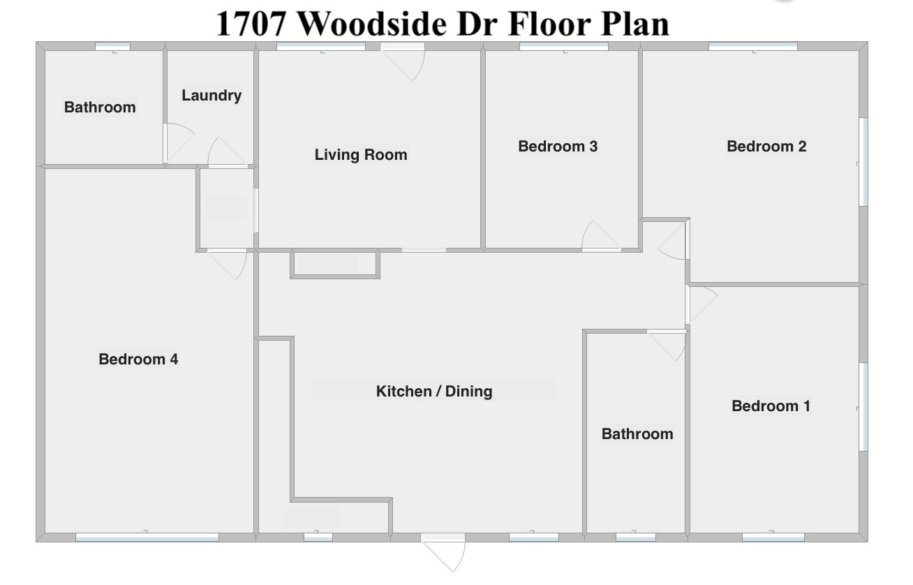 Building Photo - 1707 Woodside Dr