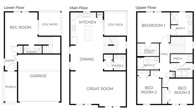 Building Photo - Newer 3-Story 3 Bedroom DR Horton Home in ...